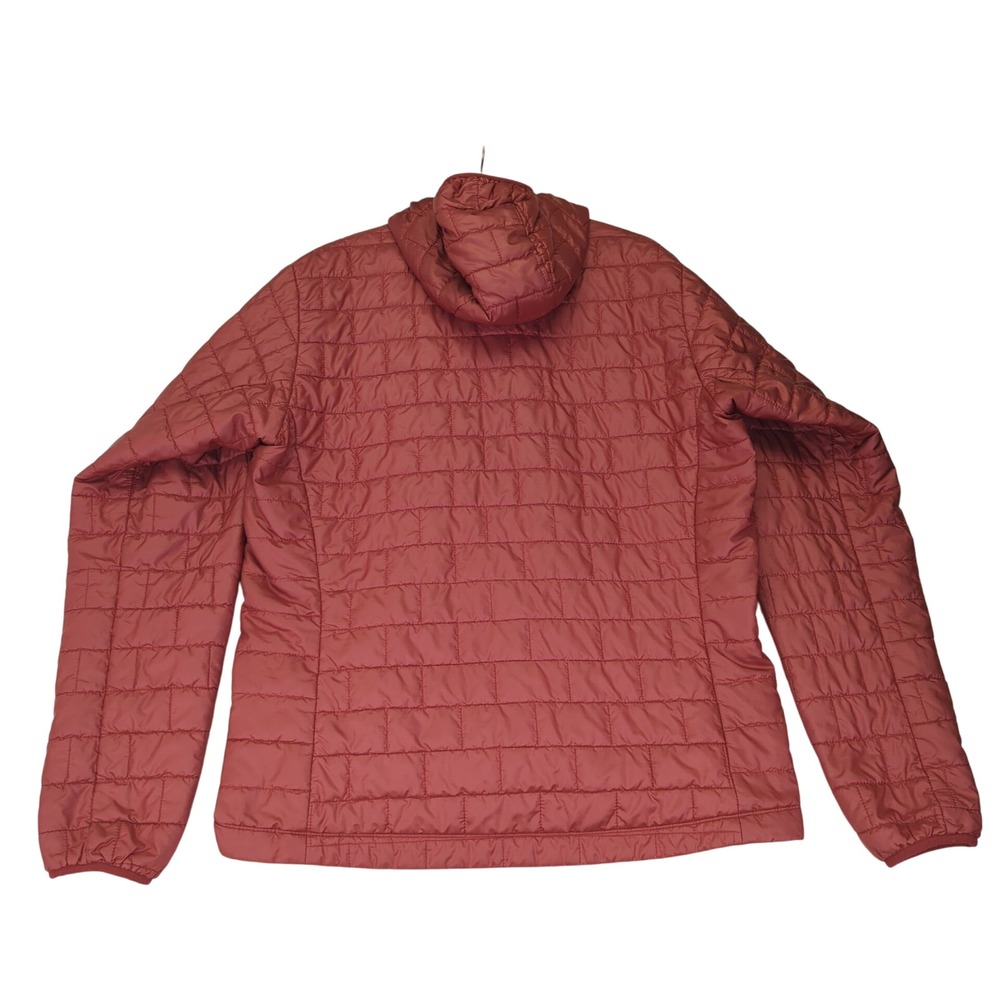 Patagonia Mens Nano Puff Hoody Jacket 84222 Full Zip Quilted Orange Large Hoodie - Picture 2 of 10